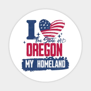 Oregon my homeland Magnet